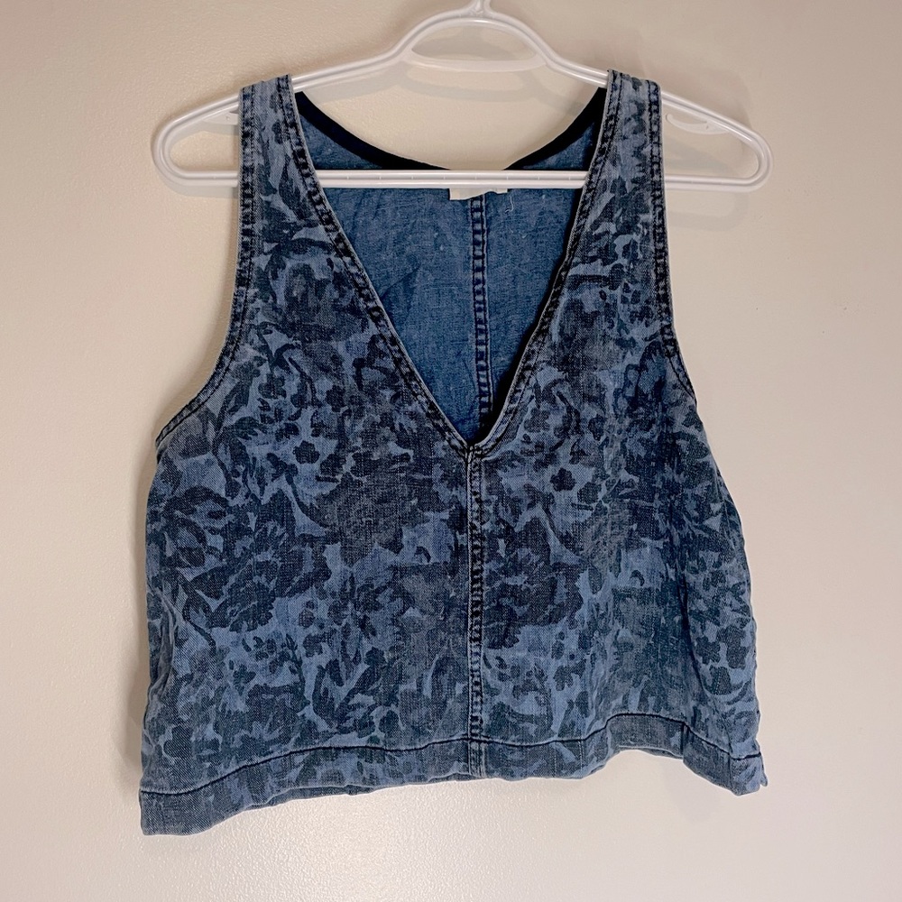 Wilfred free jean V neck tank